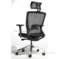 BIFMA Ergonomic mesh chair,with pillow,aluminum foot base